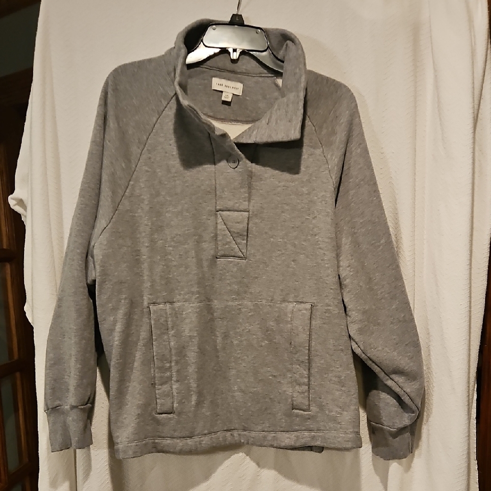 Gray Polo Ralph Lauren Pullover